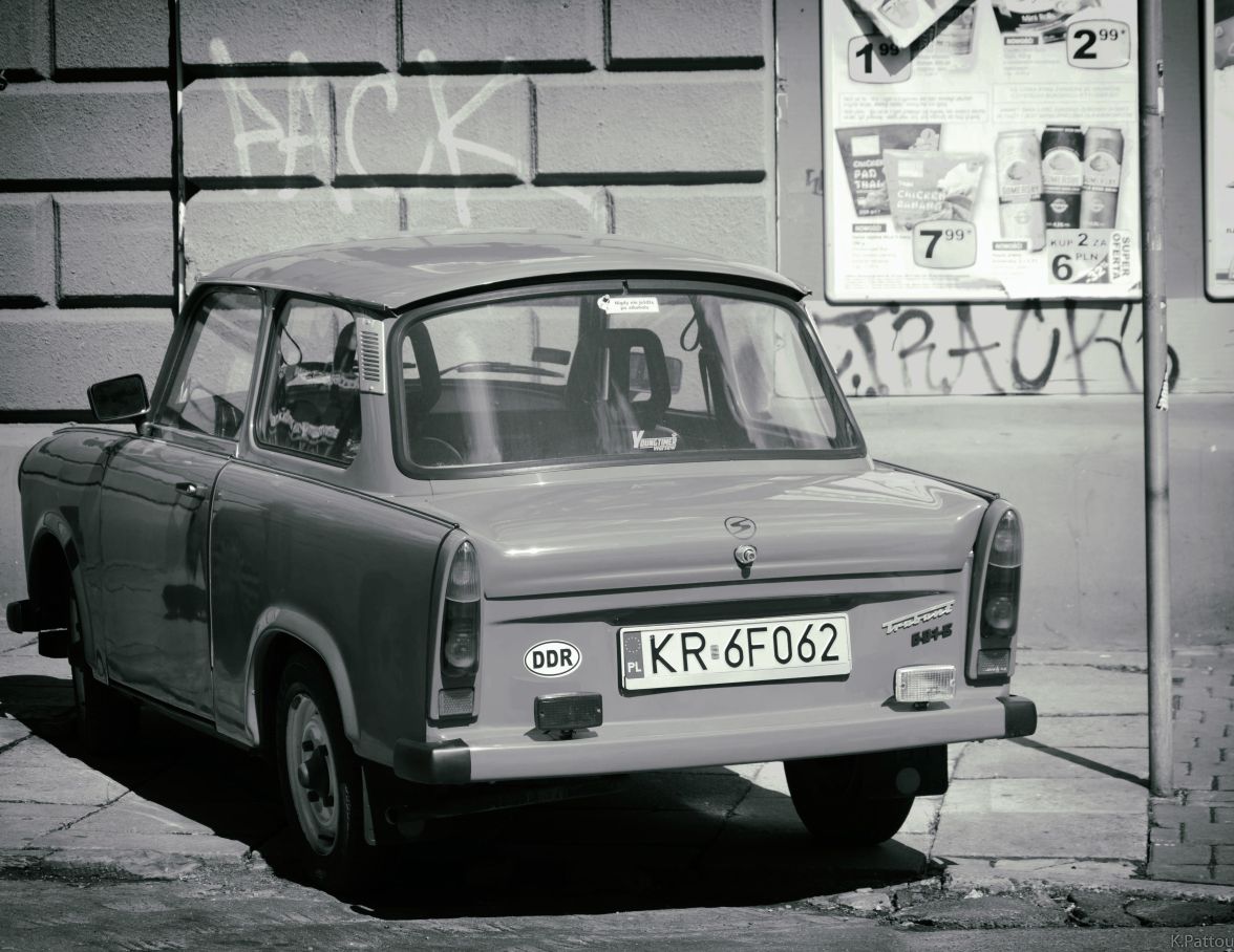 Trabant with DDR label
